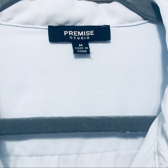 Light Blue Premise Top - Picture 4 of 8